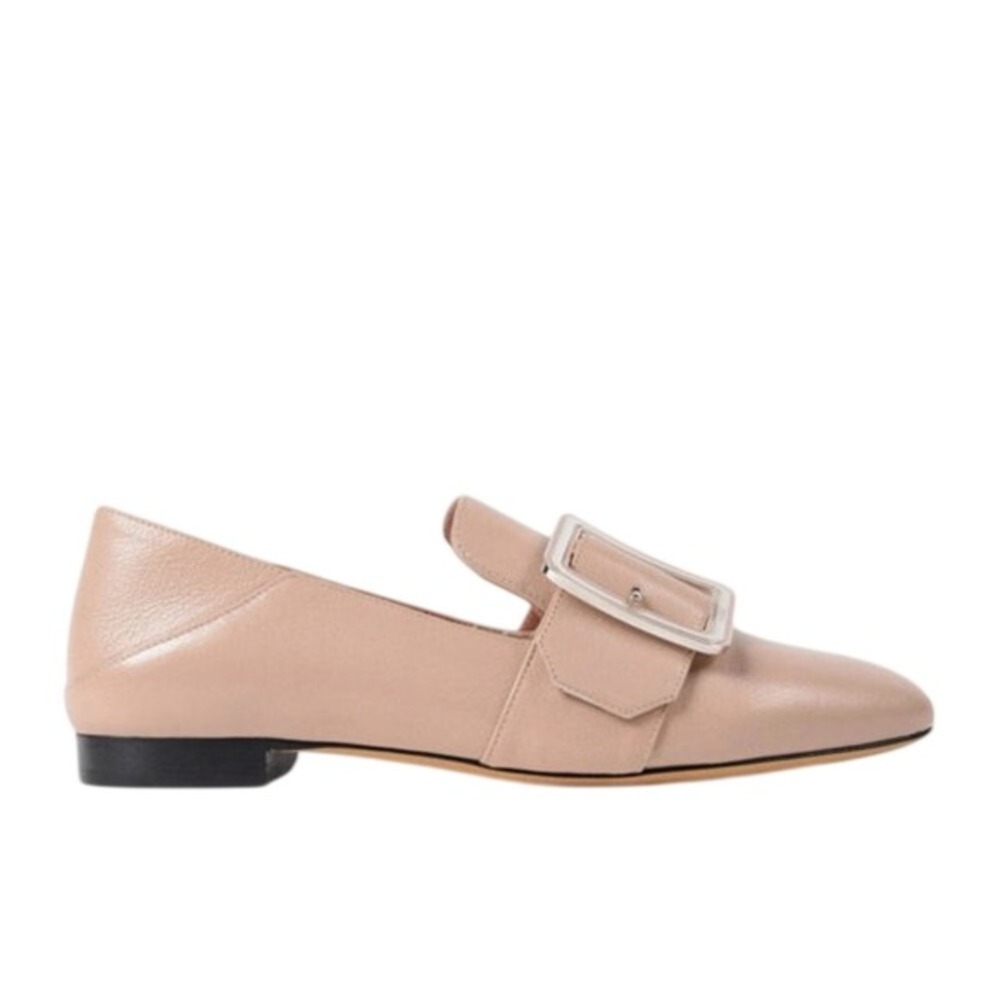 BALLY‎ Janelle smooth leather loafers size 37 US 6.5